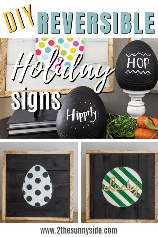 Feature image of Easter and St. Patrick's Day holiday signs.