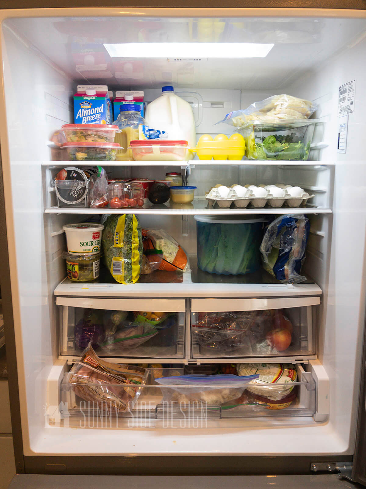 Organize Your Fridge in 5 Simple Steps Sunny Side Design