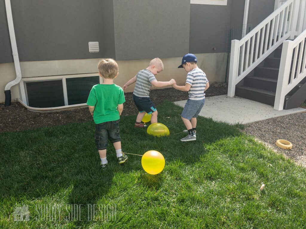 balloon popping game