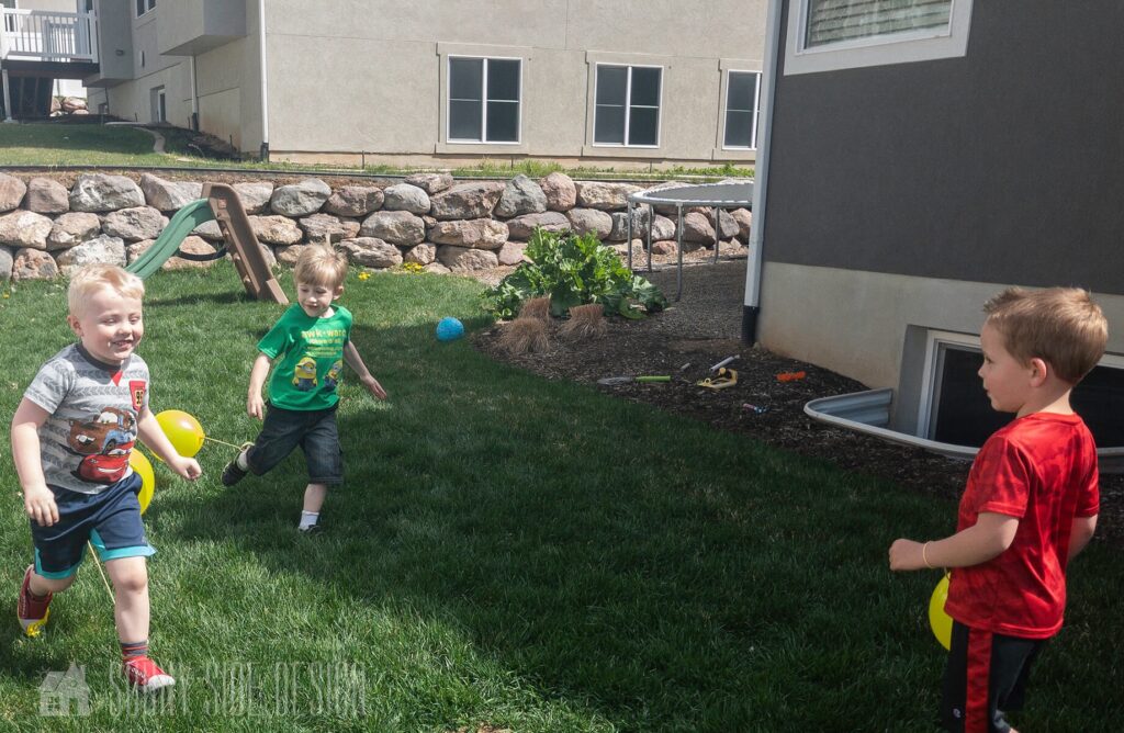 balloon popping game