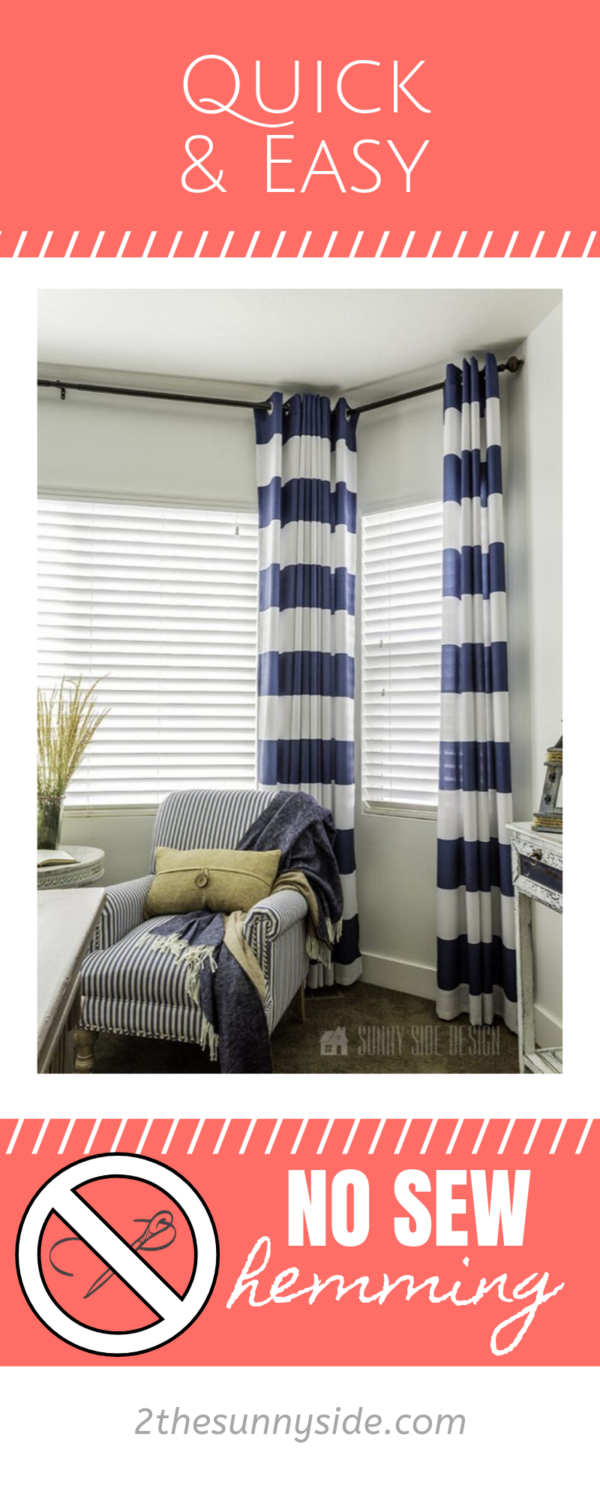 How To DIY Your Own Bay Window Curtain Rod | Sunny Side Design