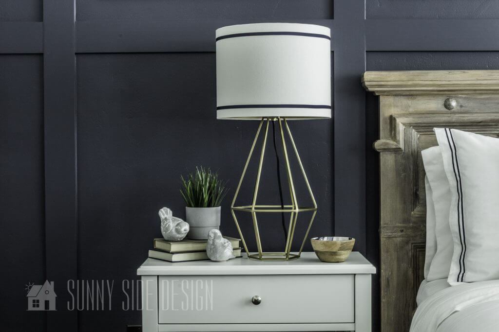 nightstand decorated with coastal decor