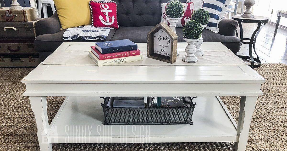 Chalk Paint Coffee Table Makeover, Chalk Paint Coffee Table Ideas