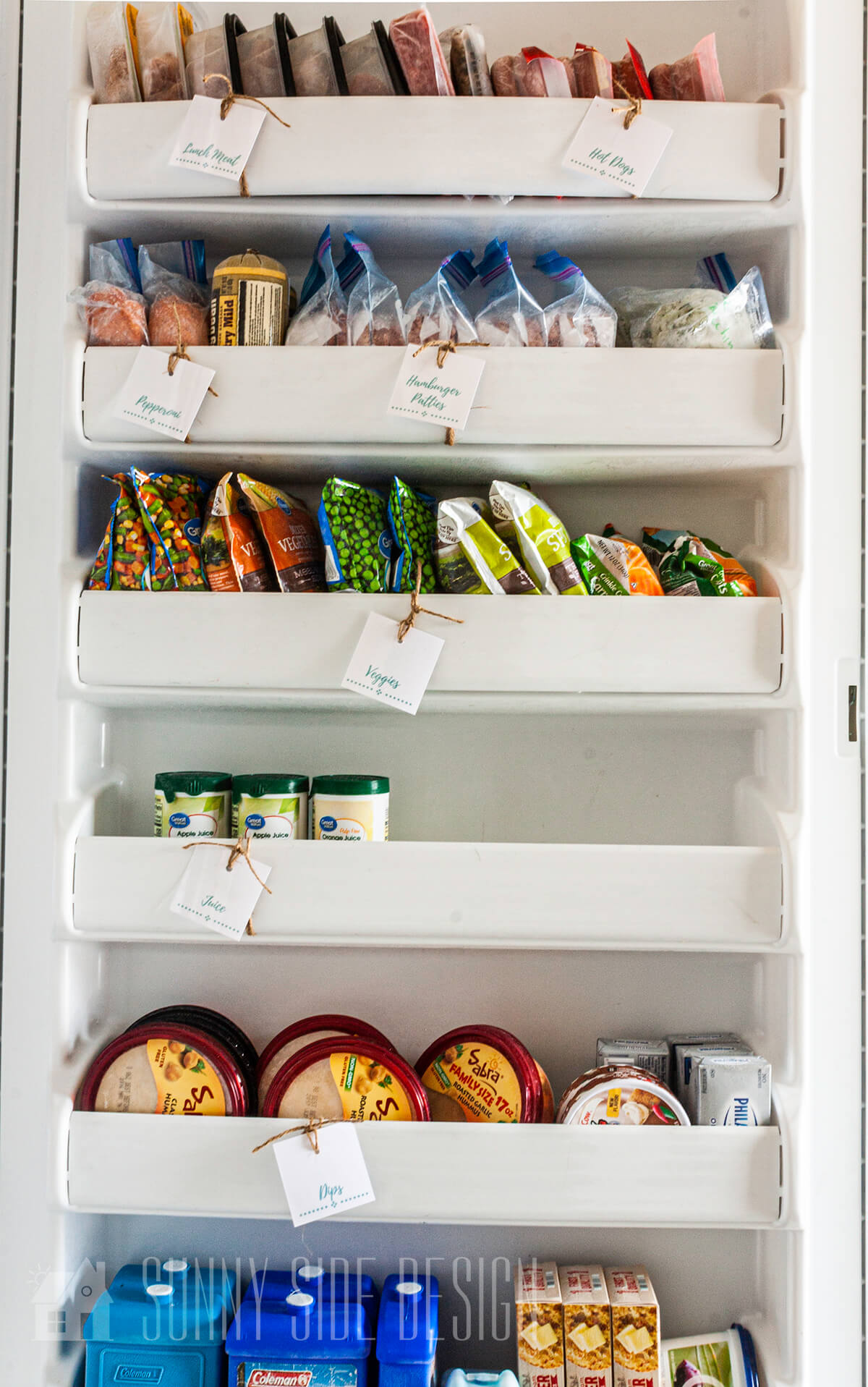 Freezer Organization Ideas To Save You Money Sunny Side Design