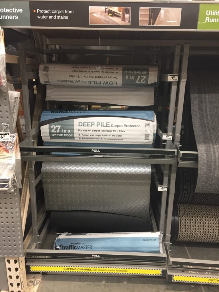 diamond plated carpet runner