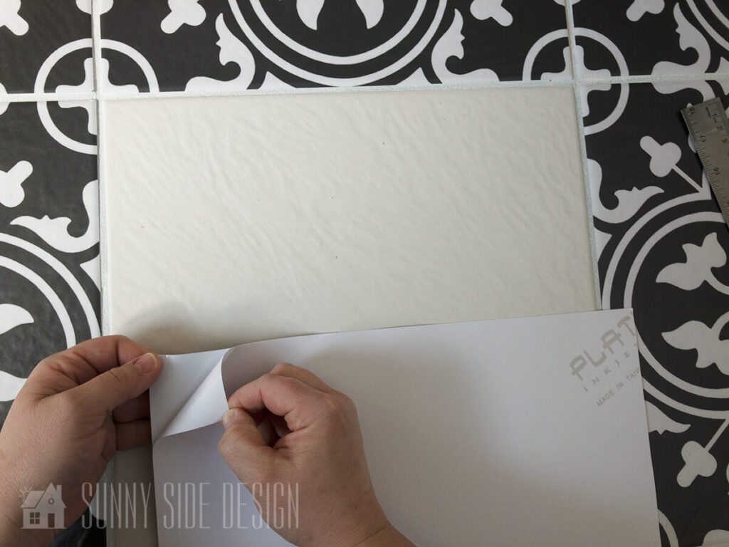 installing peel and stick vinyl flooring