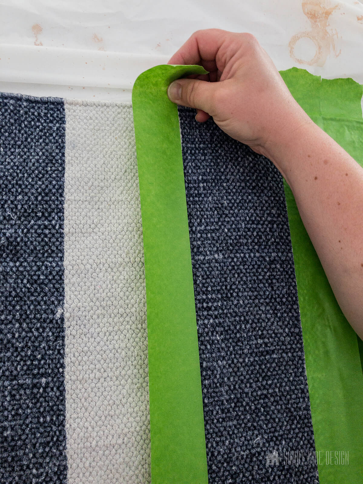 Paint A Rug Paint A Rug For A Quick Refresh | Sunnyside Home