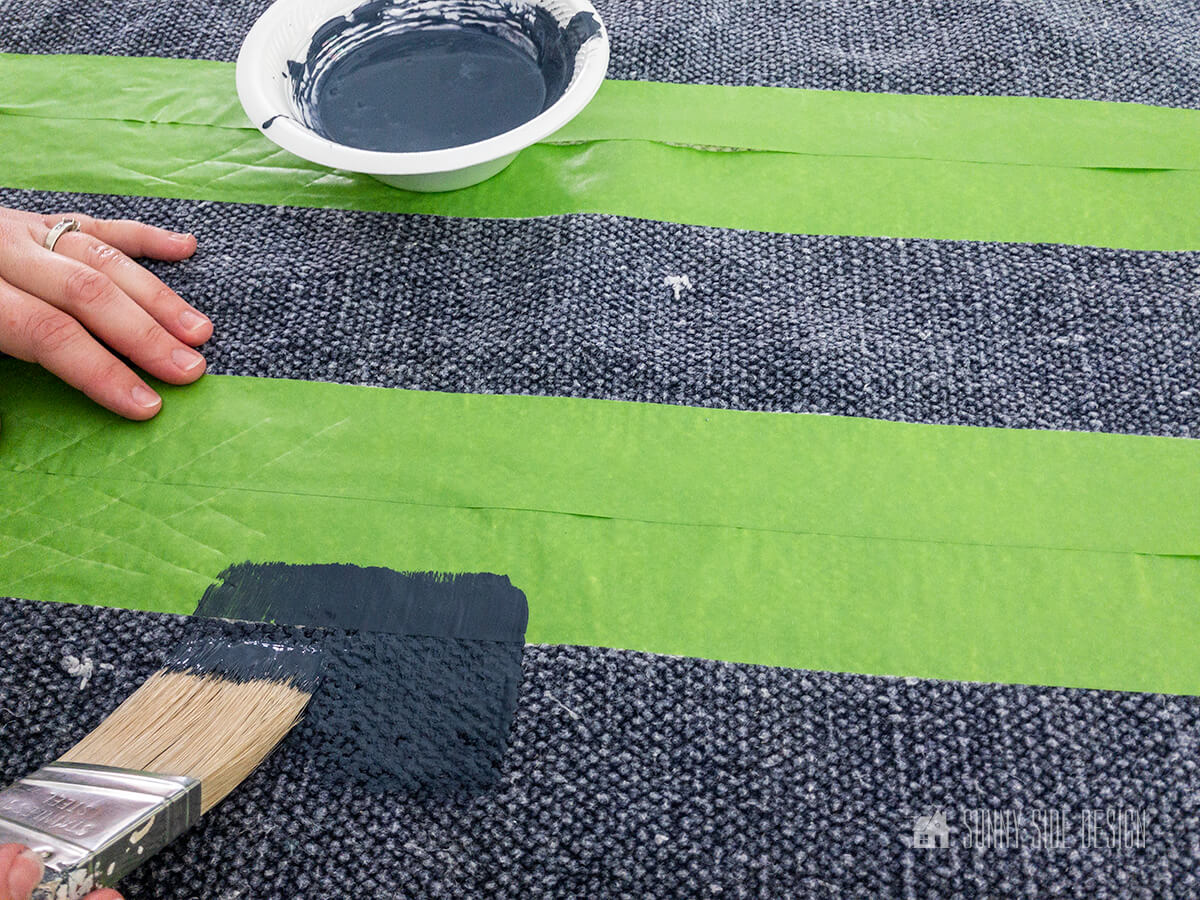 Paint A Rug Paint A Rug For A Quick Refresh | Sunnyside Home