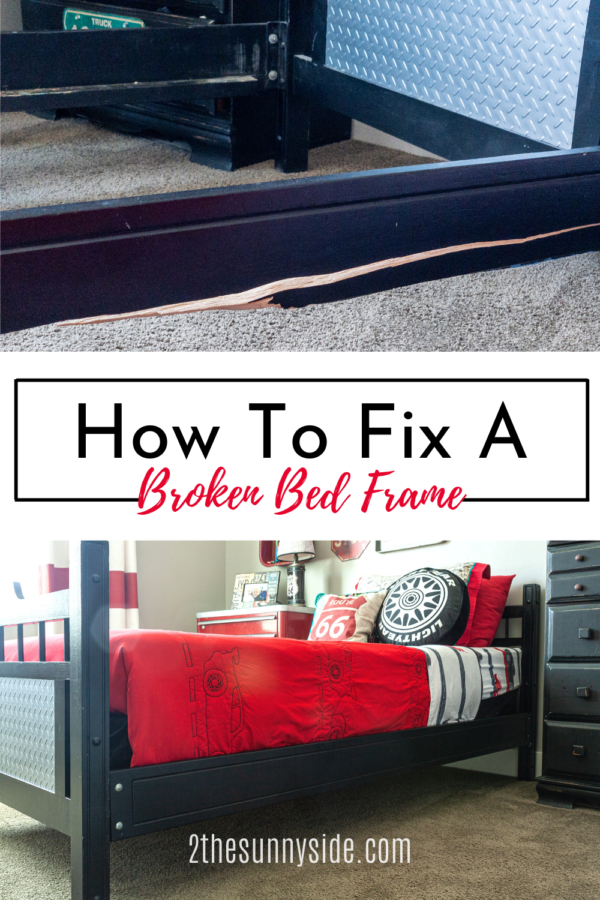 How To Fix A Broken Bed Rail Sunny Side Design