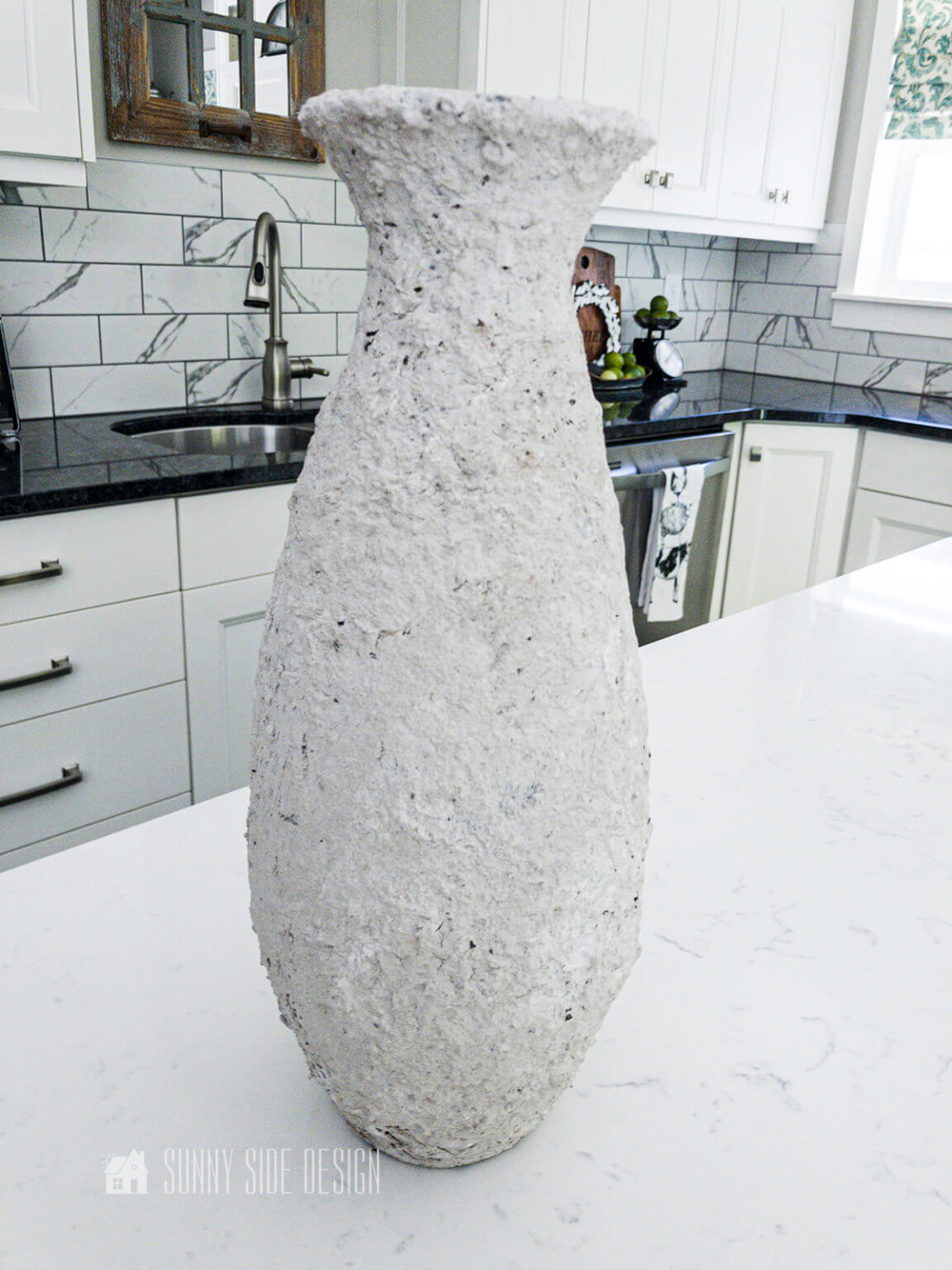 How to Make a DIY Textured Vase Inspired by Pottery Barn Sunny Side