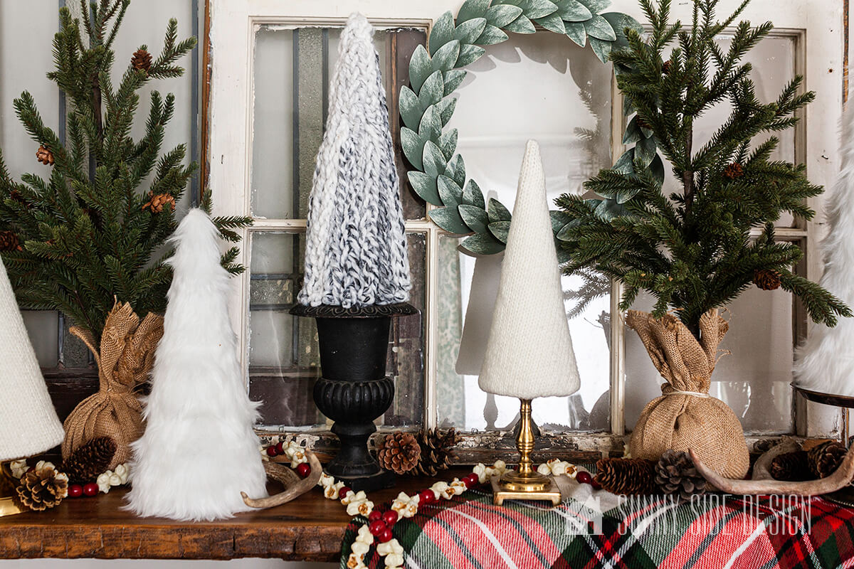 You are currently viewing How to Make Easy Finger Knit Christmas Tree Decor