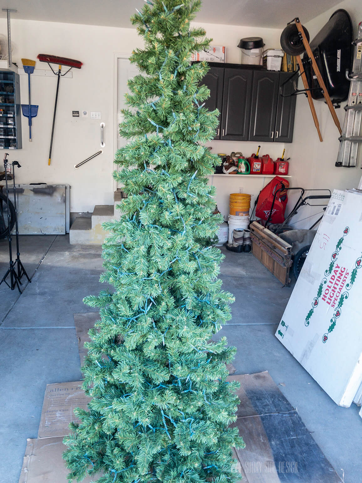 How To Flock a Tree that will Last Sunny Side Design