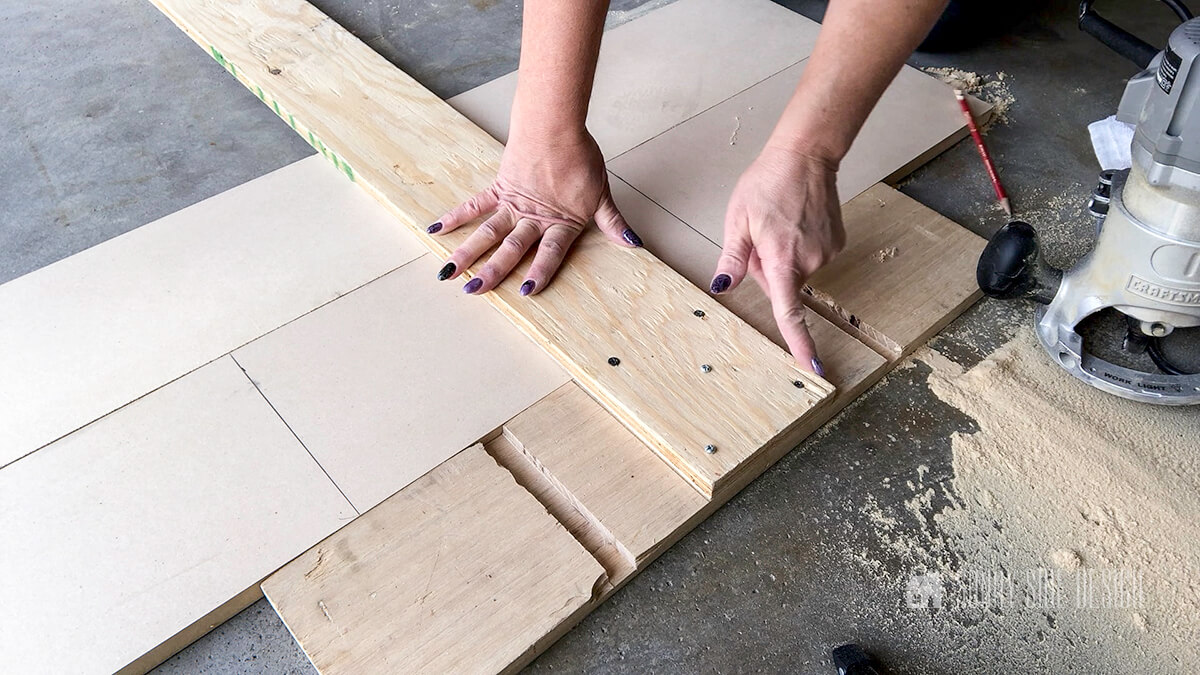 How To Construct Custom Built In Shelves in Wall | Sunnyside Home