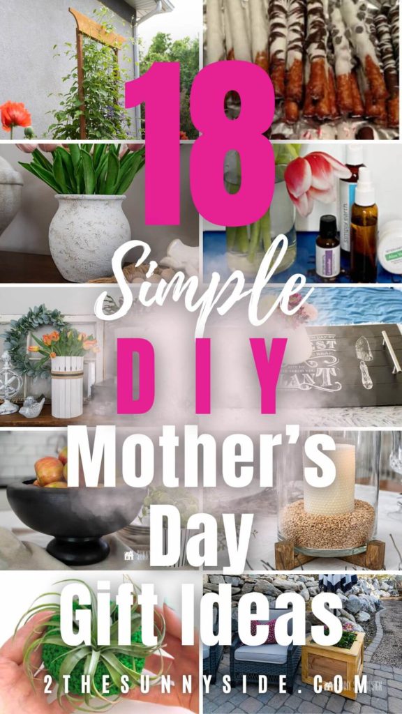 Pinterest Image, Simple Last Minute DIY Mother's Day Gifts She'll Love