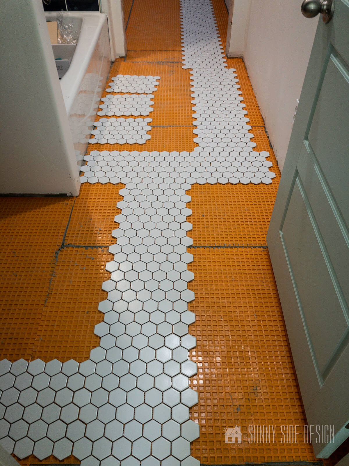 How To Install a Hexagon Bathroom Floor Tile a Beginner’s Guide Sunny