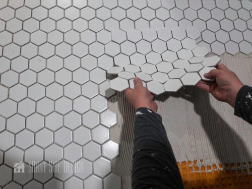 How To Install a Hexagon Bathroom Floor Tile a Beginner’s Guide ...