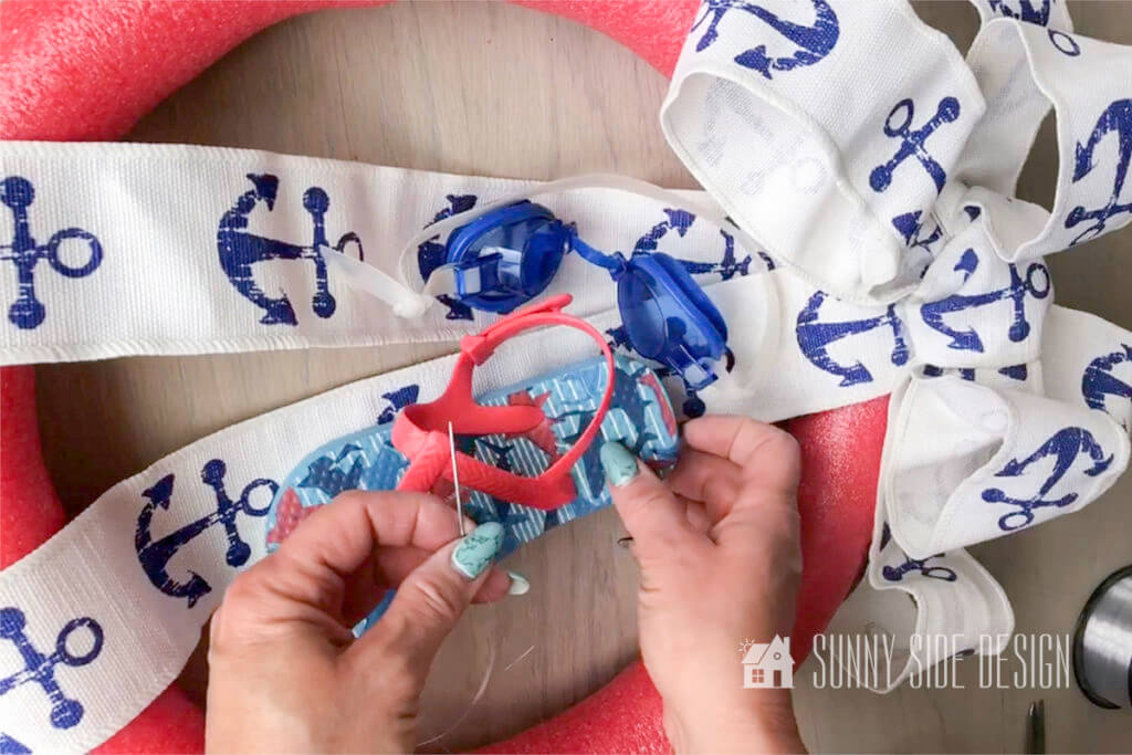 How to Make a Playful Summer Wreath for Your Front Door