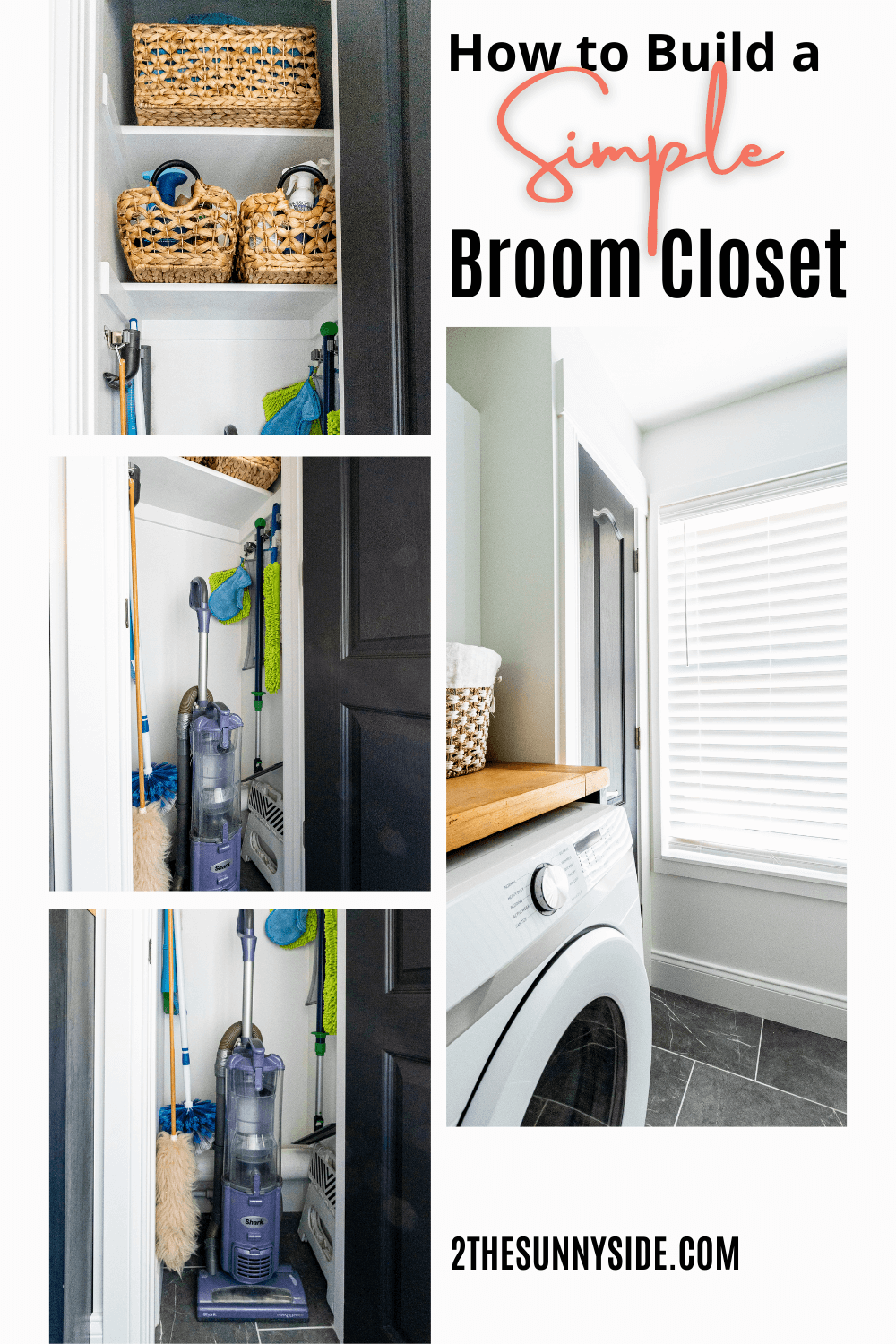 How to Make a Broom Closet in a Laundry Room