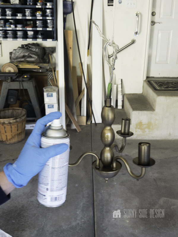 How to Update a Laundry Room Light Fixture Sunny Side Design