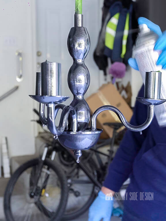 How to Update a Laundry Room Light Fixture Sunny Side Design