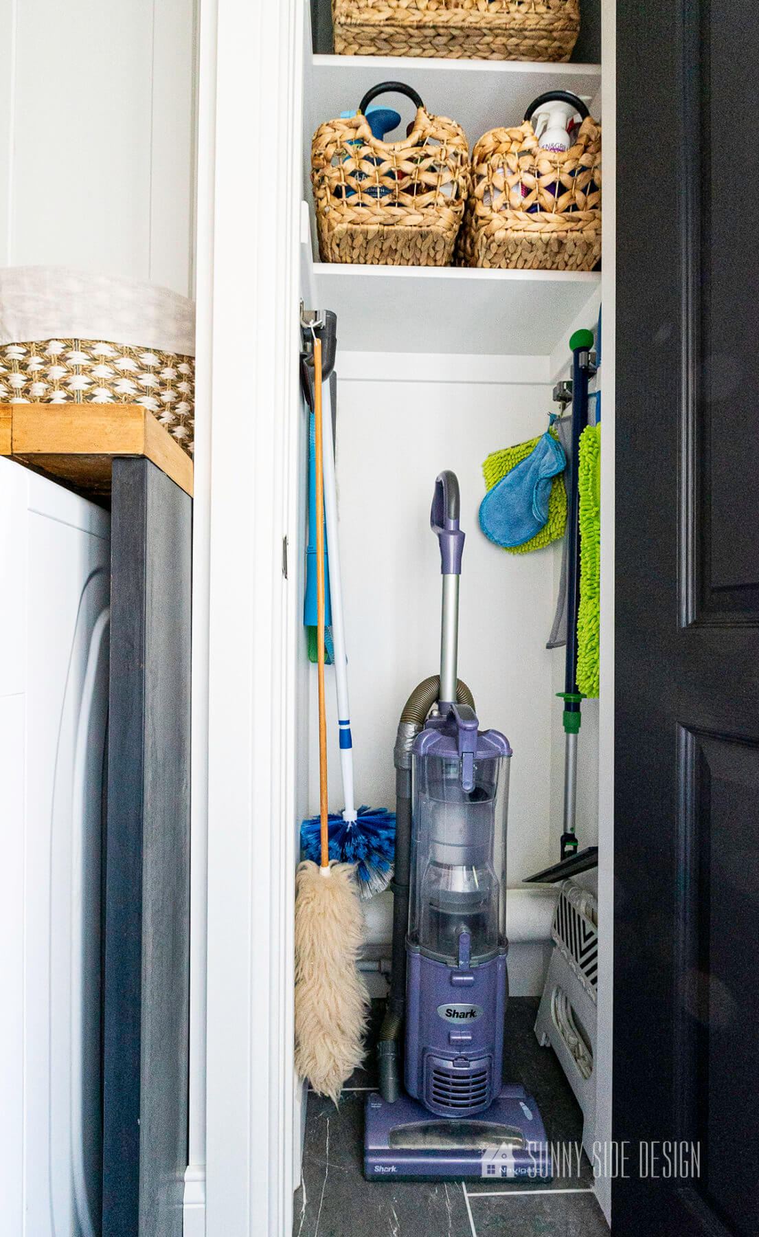 How to Make a Broom Closet in a Laundry Room