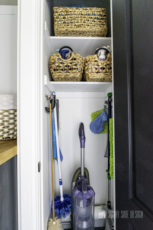 How to Make a Broom Closet in a Laundry Room
