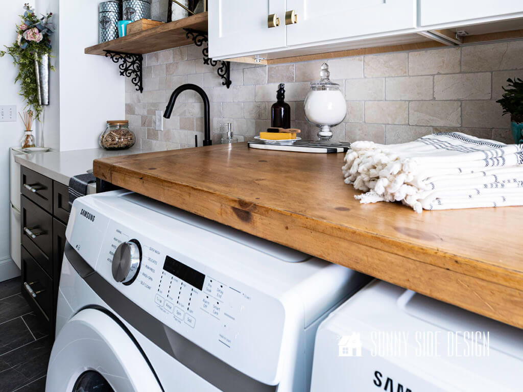 The Best Laundry Room Makeover on a Budget Sunny Side Design