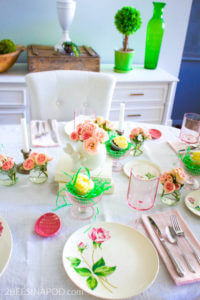 50 Simple Easter Tablescape Ideas You Need to See | Sunnyside Home