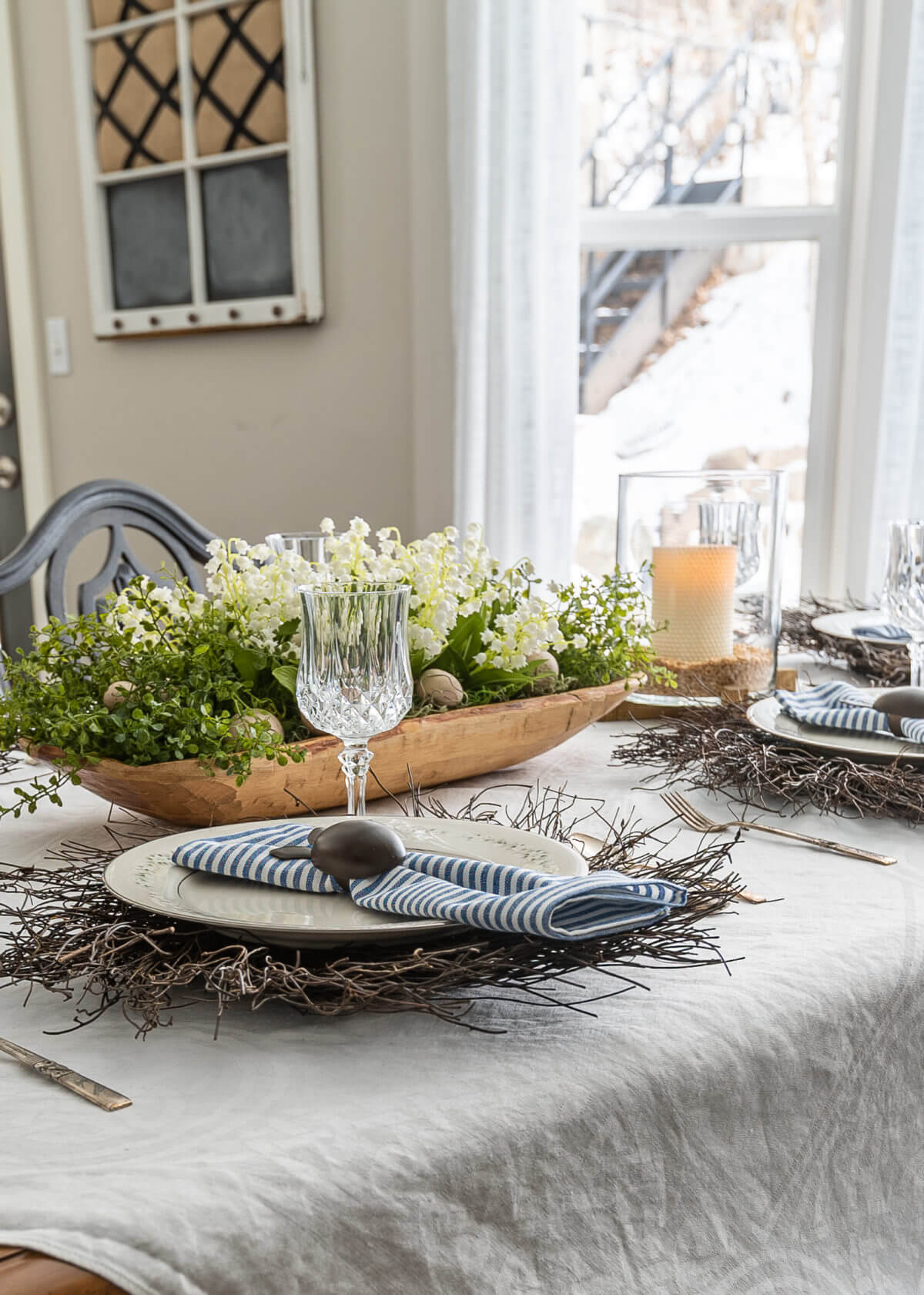 The Secret to Simple & Beautiful Easter Table Decor | Sunnyside Home