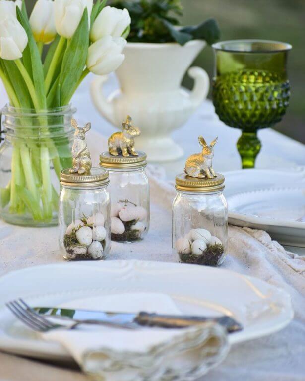 50 Simple Easter Tablescape Ideas You Need to See | Sunnyside Home