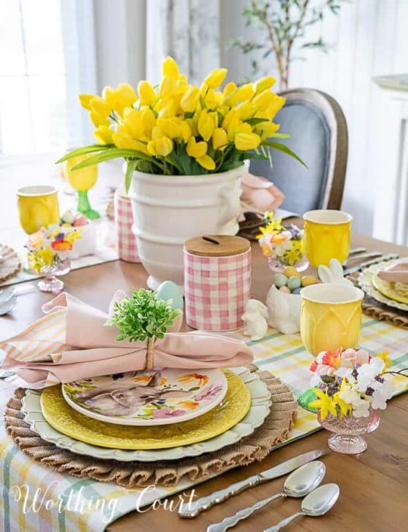 50 Simple Easter Tablescape Ideas You Need to See Sunny Side Design