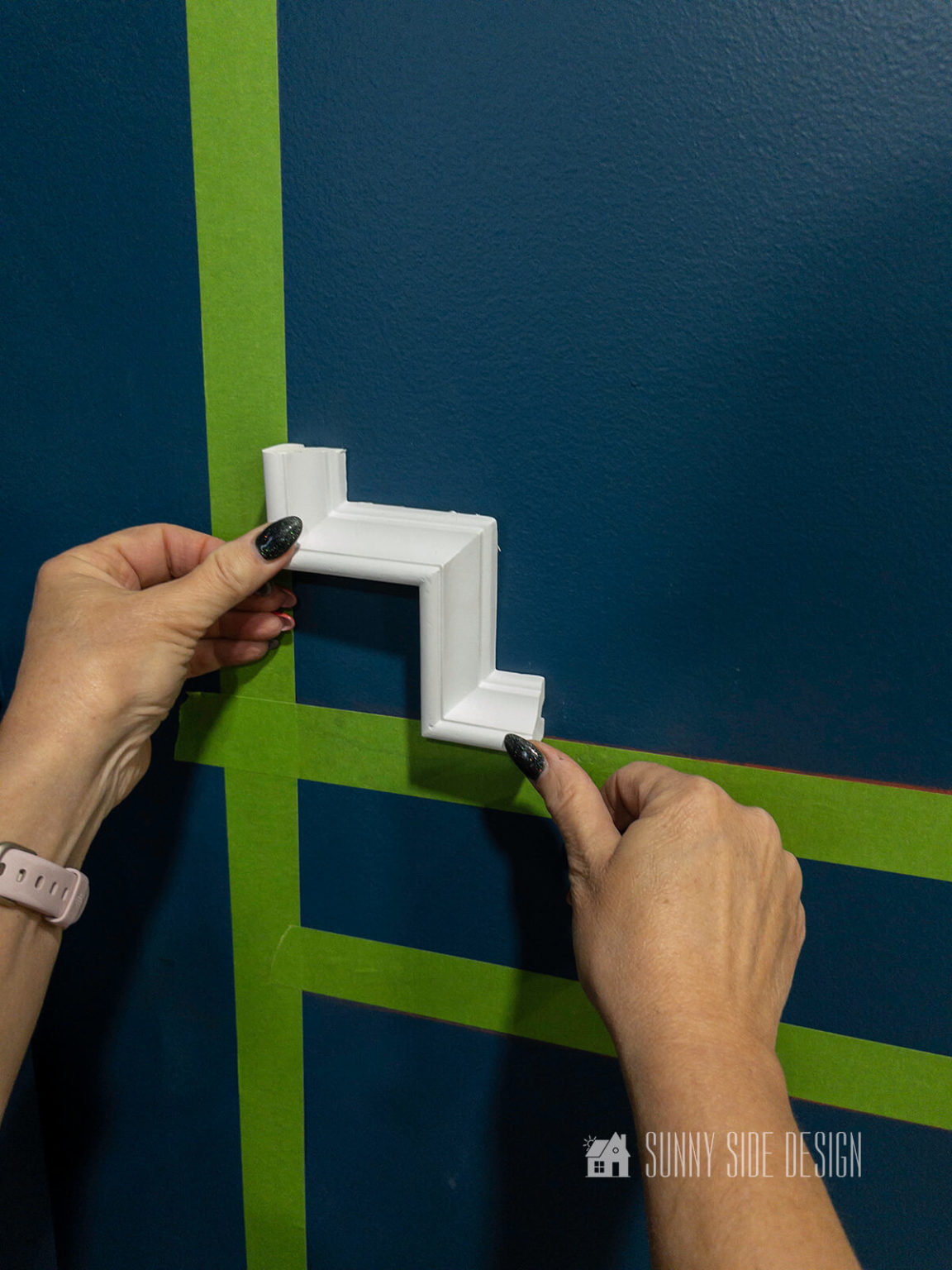 How to Easily Install Picture Frame Moulding Sunny Side Design