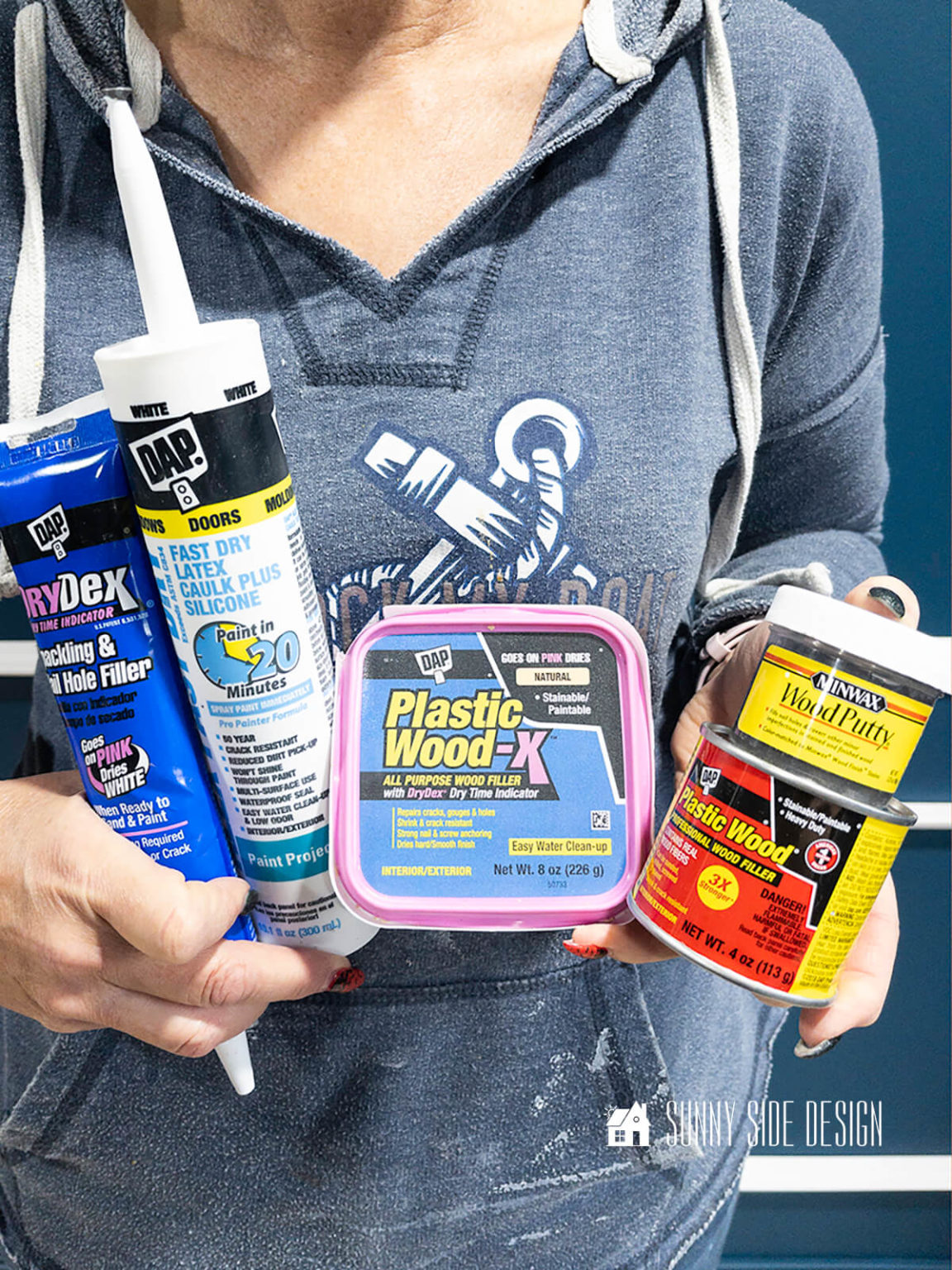 How to Use Caulk, Wood Filler or Spackle Like a Pro