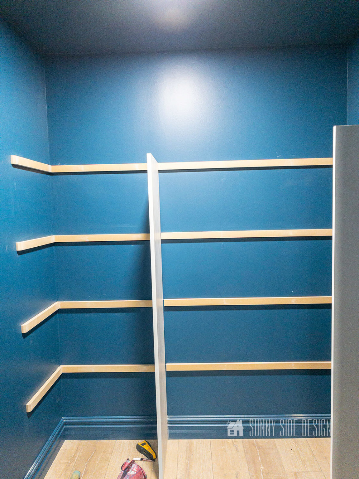 How to Build Melamine Shelves in a Closet Sunny Side Design