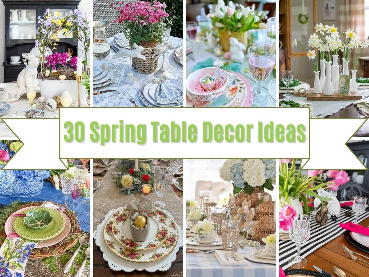 You are currently viewing 30 Beautiful Spring Table Decor Ideas