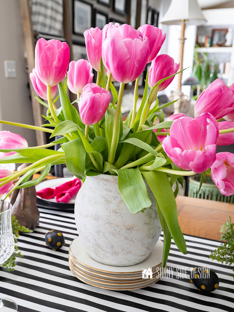 Make tulips last longer in a vase with these tips.