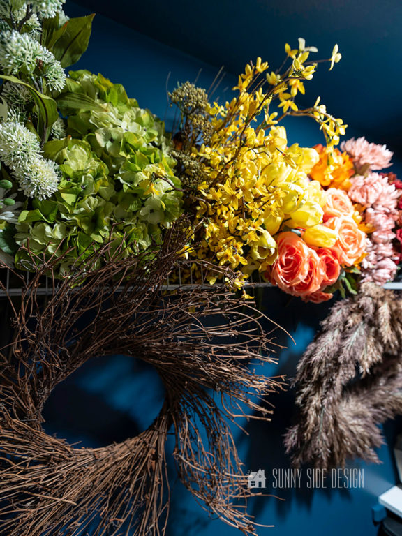 How to DIY Storage for Artificial Flowers Sunny Side Design