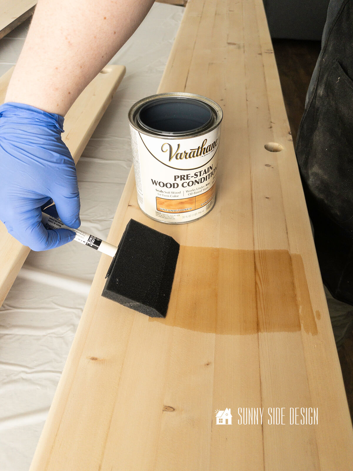 How to Stain Pine Wood with Pro Results Sunny Side Design