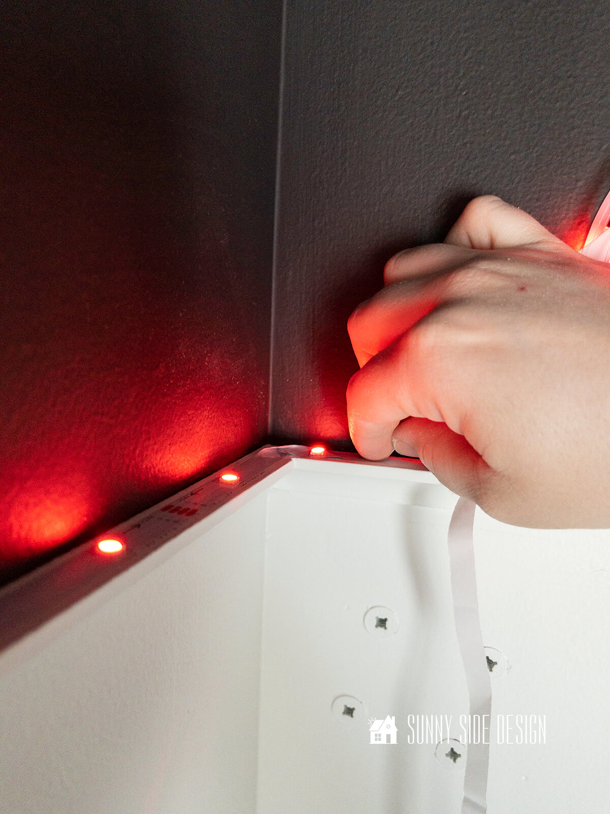 How to Easily Conceal and Install LED Strip Lights Sunny Side Design