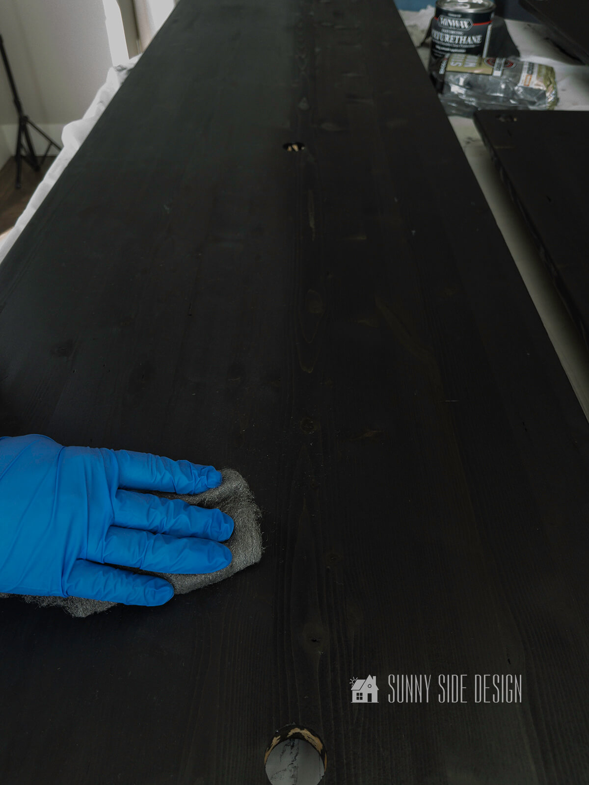 How to Stain Pine Wood with Pro Results Sunny Side Design