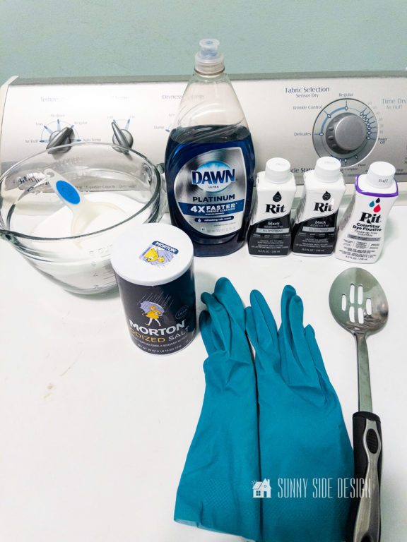 How to Use Rit Dye in Washing Machine Top or Front Load Sunny Side