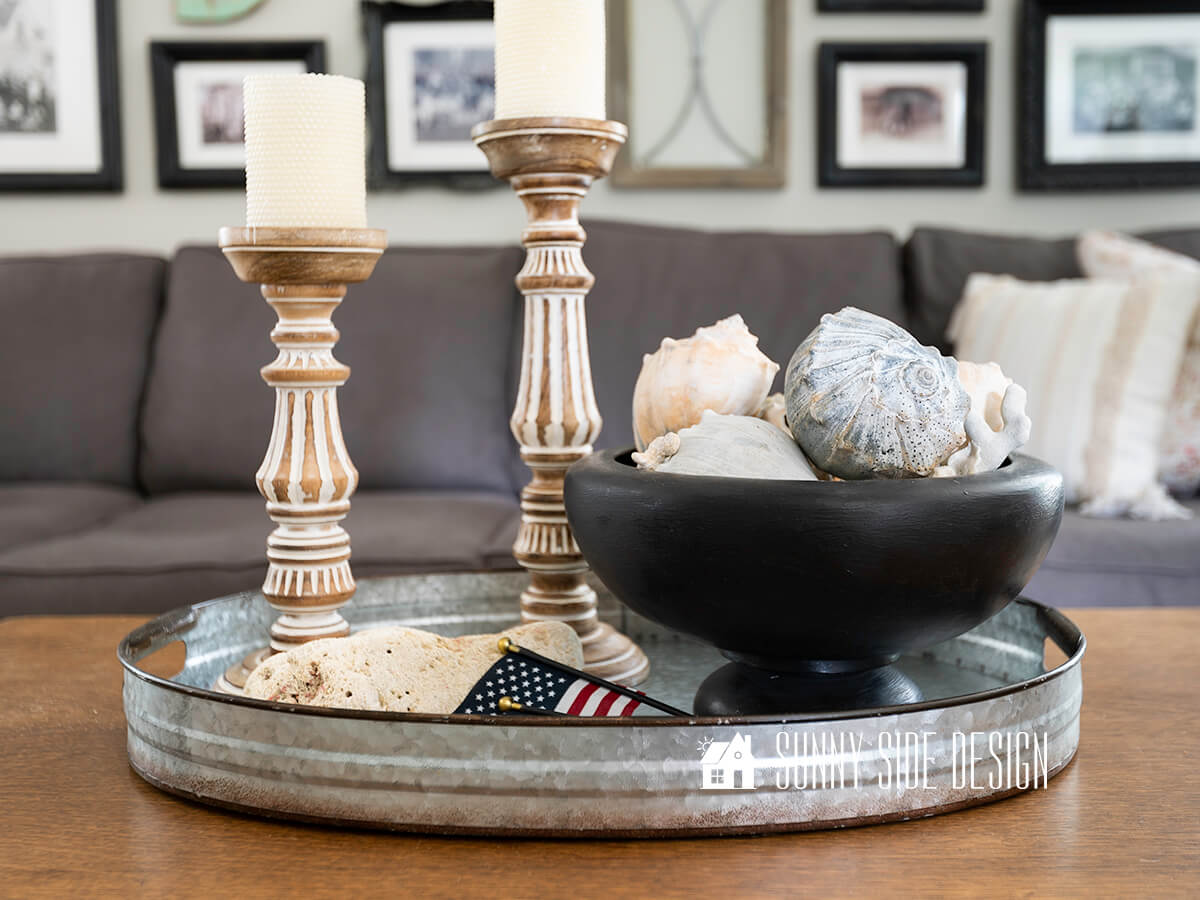 Simple DIY Pedestal Bowl with Thrift Store Finds Sunny Side Design