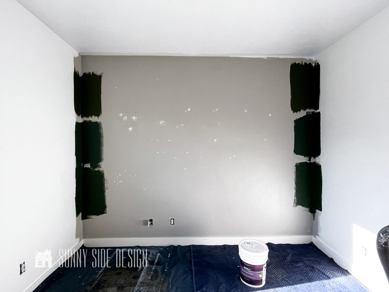 Easy DIY Board and Batten Wall with a Twist Sunny Side Design