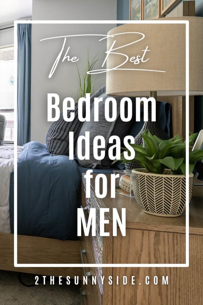 PInterest image, The Best Bedroom Ideas for Men