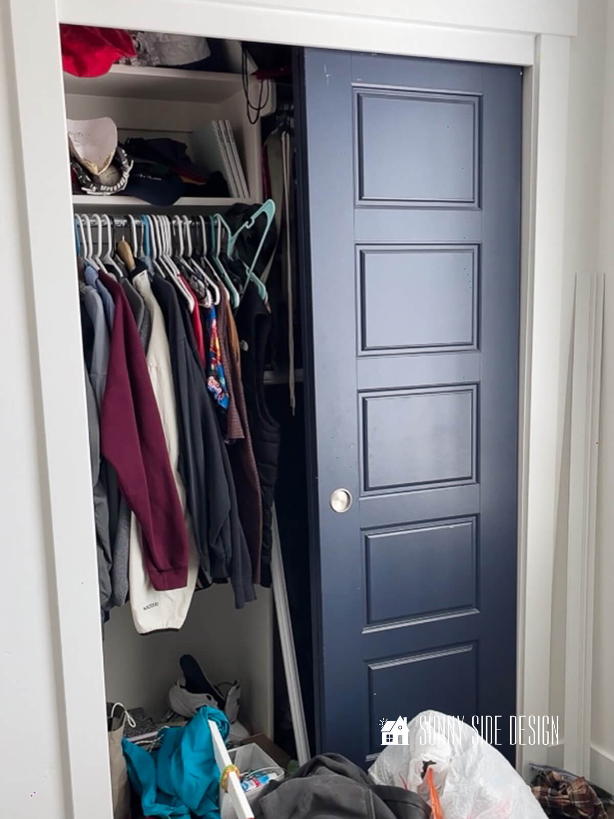 How to Install Swivel Bifold Barn Doors for Less Than 100 Sunny Side