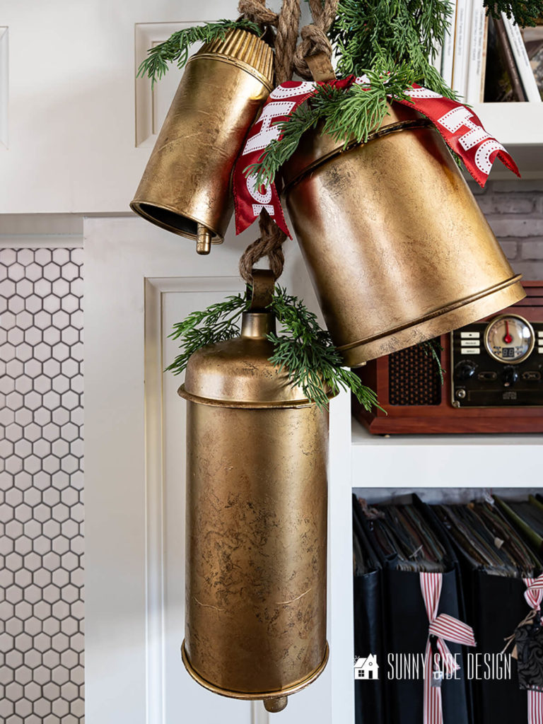 Styleonme Decorative Bells, Christmas Decor Bells, Huangma