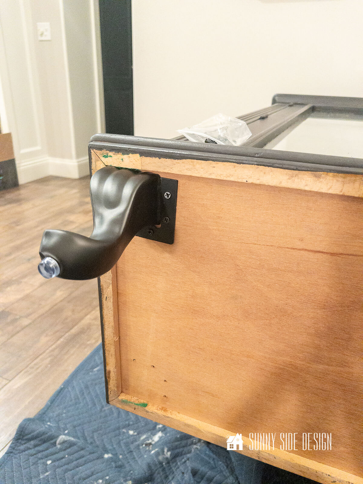 5 Hutch Top Repurposed to an Attractive French Inspired