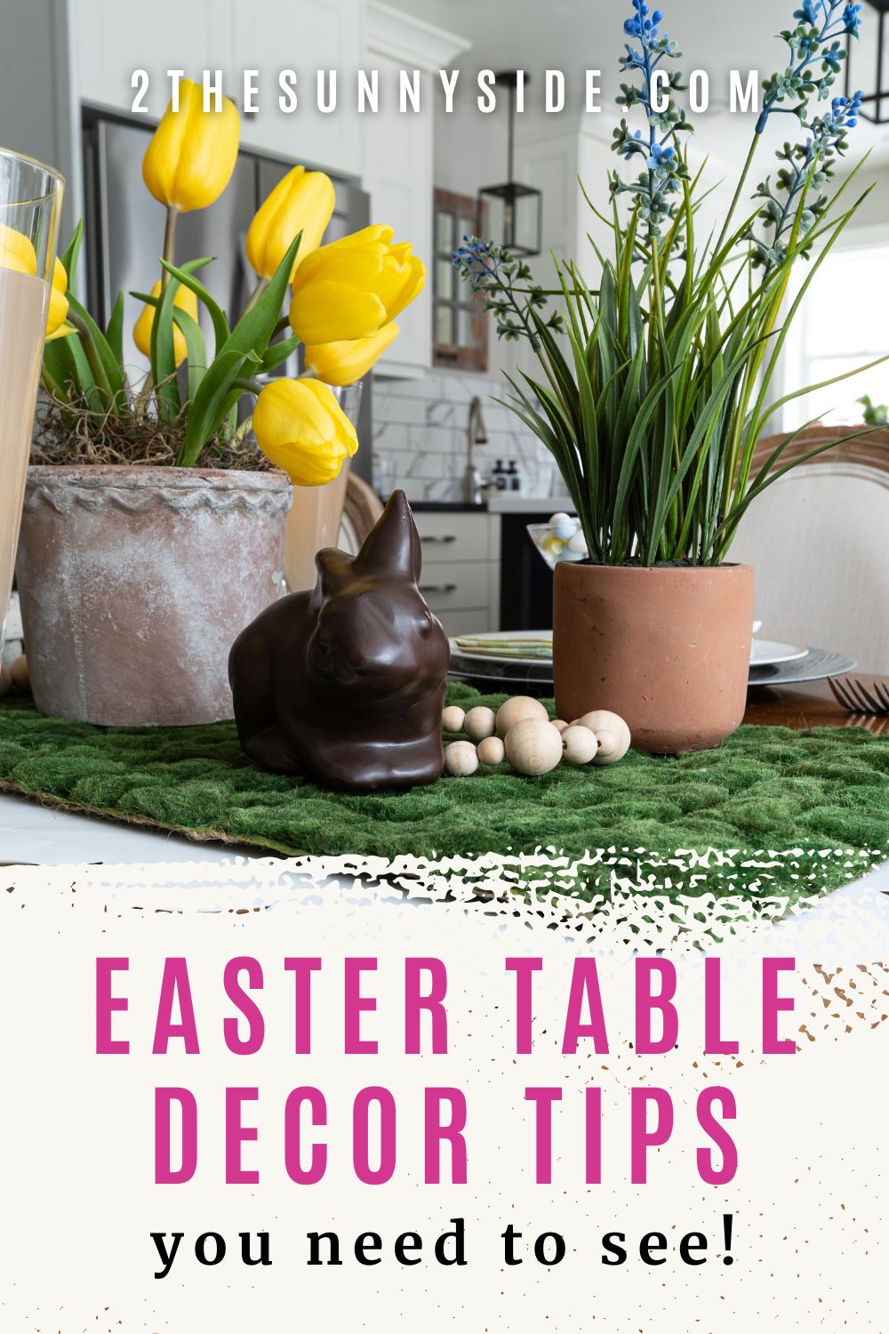 Create a Beautiful Easter Tablescape on a Budget | Sunnyside Home