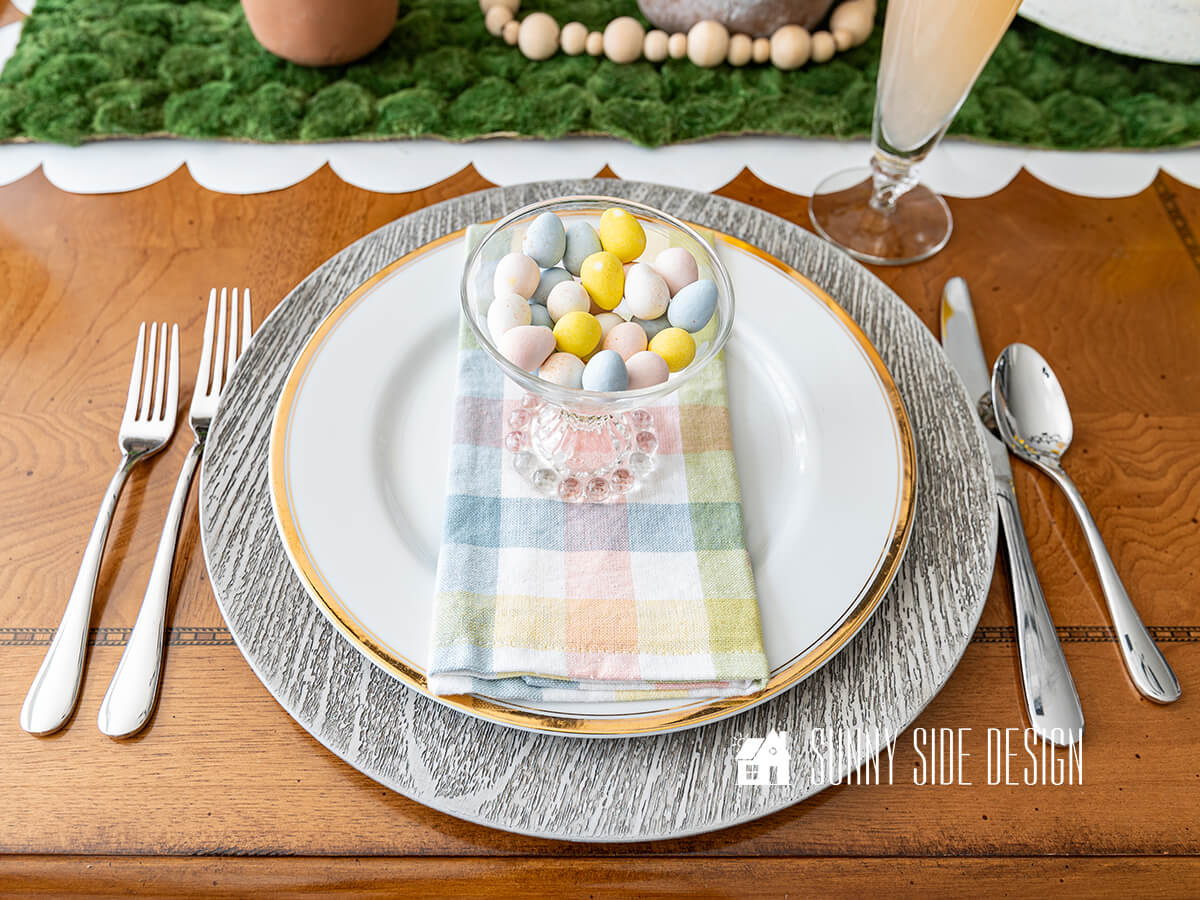 Create a Beautiful Easter Tablescape on a Budget | Sunnyside Home