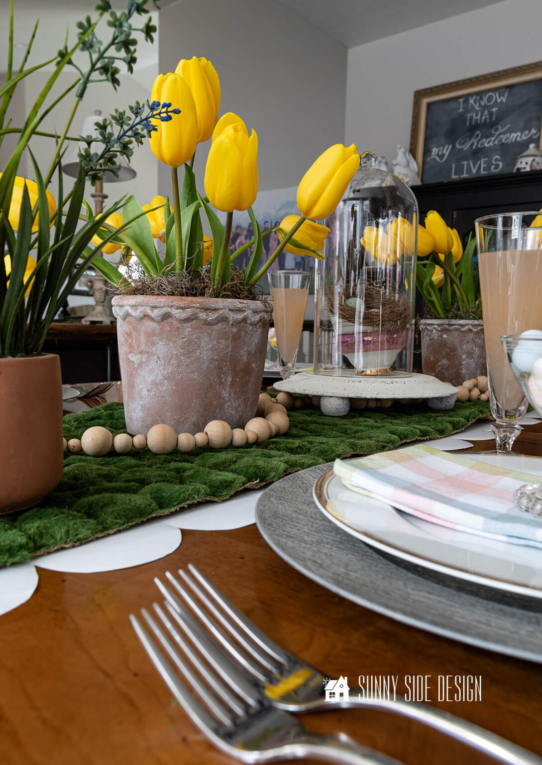 Create a Beautiful Easter Tablescape on a Budget | Sunnyside Home